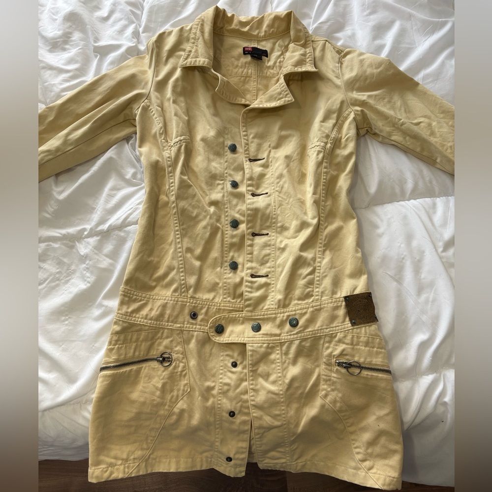 Diesel Fitted Trenchcoat